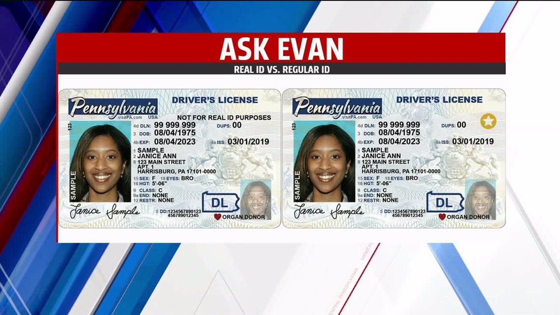 Ask Evan What S The Difference Between A Real Id And A Pa License