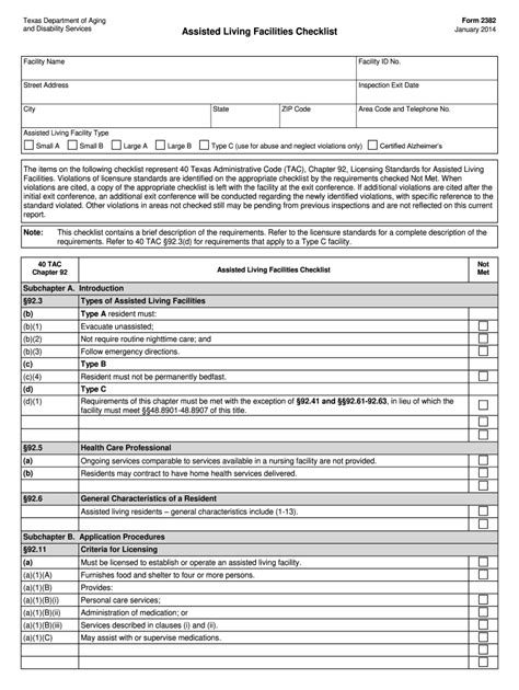 Assisted Living Isp Template Tutore Org Master Of Documents