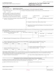 Atf Form 4 5320 4 Fill Out Sign Online And Download Fillable Pdf