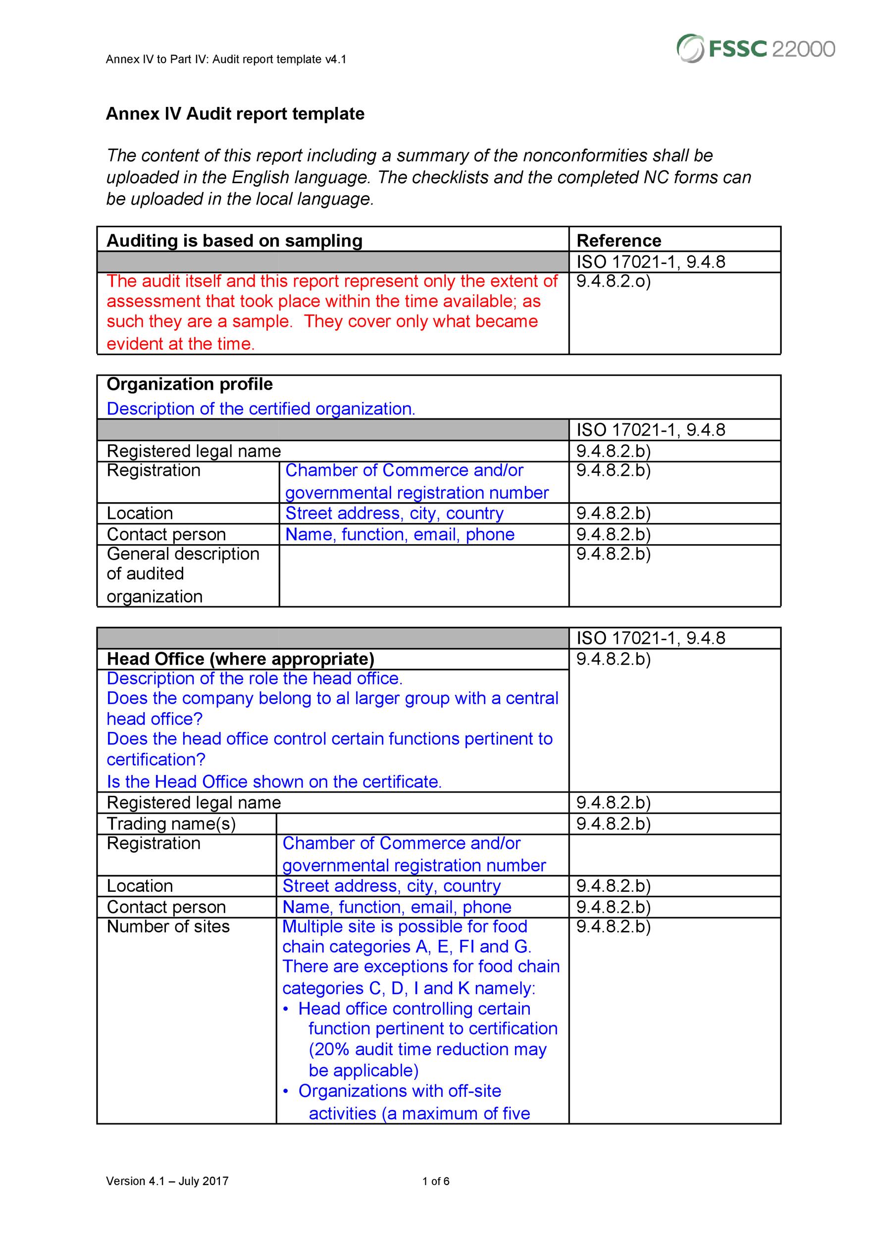 Audit Working Papers Examples Cameron Tanner