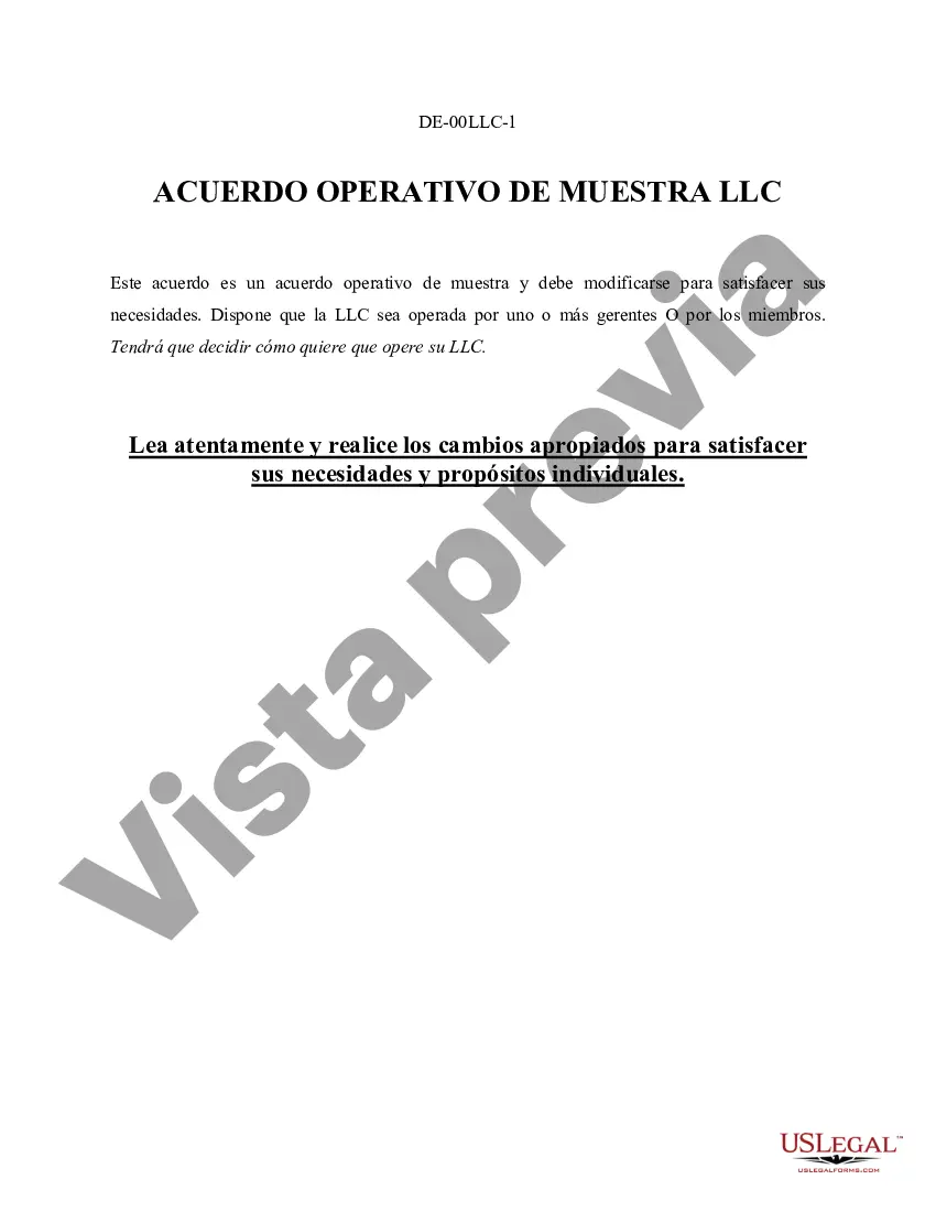 Aurora Colorado Acuerdo Operativo De Sociedad De Responsabilidad