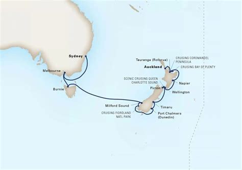 Australia New Zealand Holland America 14 Night Cruise From Sydney