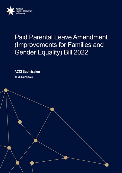 Australian Chamber Of Commerce And Industrypaid Parental Leave