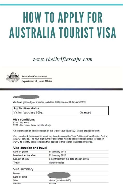 Australian Tourist Visa Requirements And Online Application Process