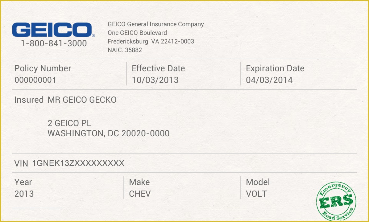 Auto Insurance Template Free Lovely Auto Insurance Card Template Free