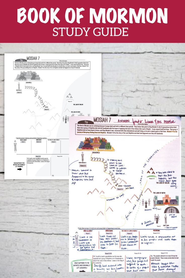 Awesome Book Of Mormon Study Guide Diagrams Doodles And Insights