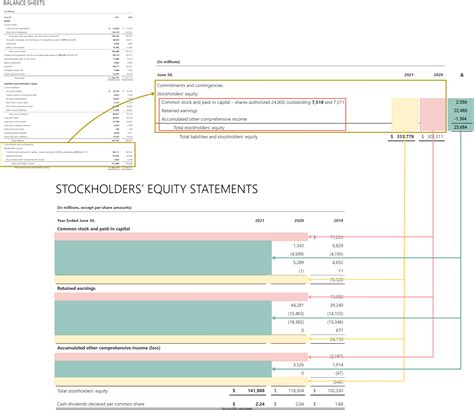 Balance Sheet Shareholders Equity Statement Avenir Learning