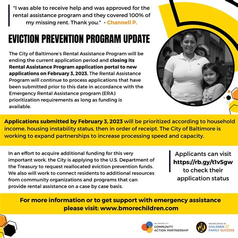 Baltimore Eviction Prevention Program To Expand Rental Assistance Help