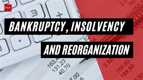 Bankruptcy Insolvency And Reorganization