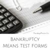 Bankruptcy Means Test Forms Bankruptcy Paralegal Power