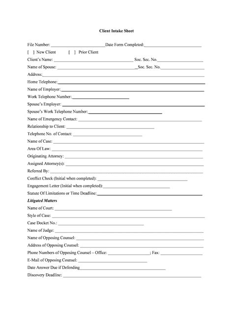 Bankruptcy Questionnaire Form Printable Printable Forms Free Online