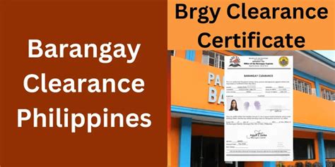 Barangay Clearance 2025 How To Get Brgy Clearance Ph