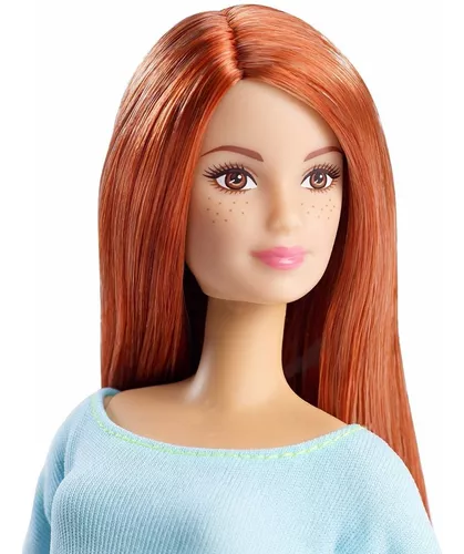 Barbie Made To Move 2016 Ruiva Sardas Feita Mexer R 139 00 Em Mercado Livre