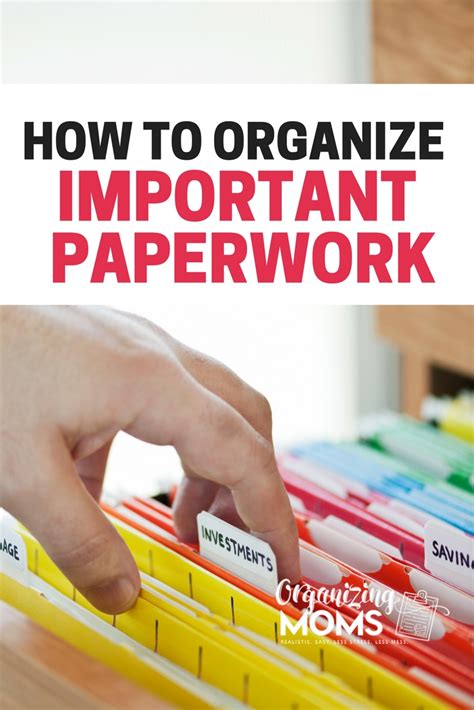 Beautifully Organised How To Keep Up With Your Paperwork Easily