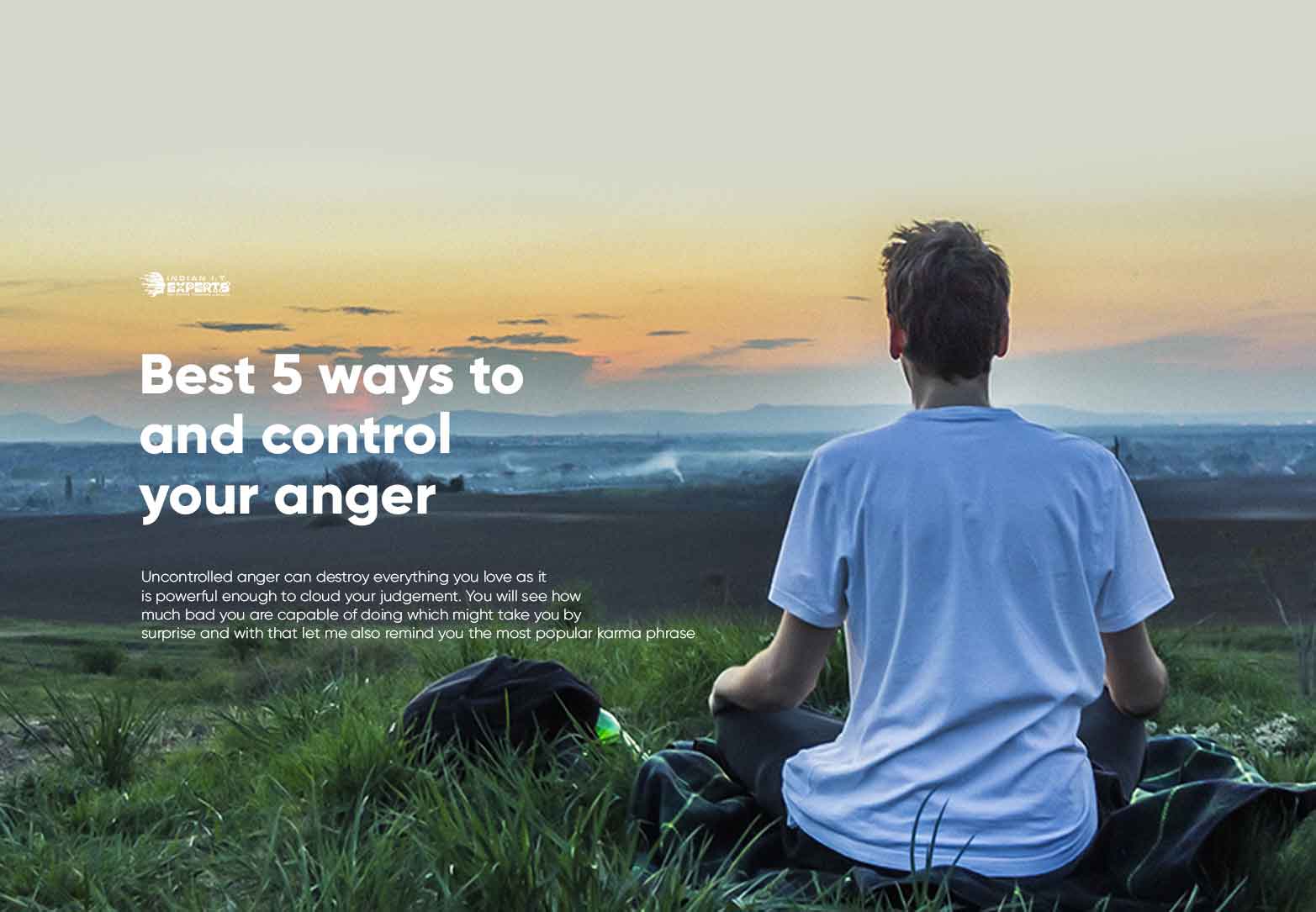 Best 5 Ways To Handle And Control Your Anger Tips To Control Your