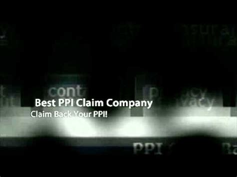 Best Ppi Claim Company Ppi Claim Back Youtube