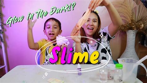 Bikin Slime Lagi Bareng Mommy Bisa Glow In The Dark Tips Membuat Slime Youtube