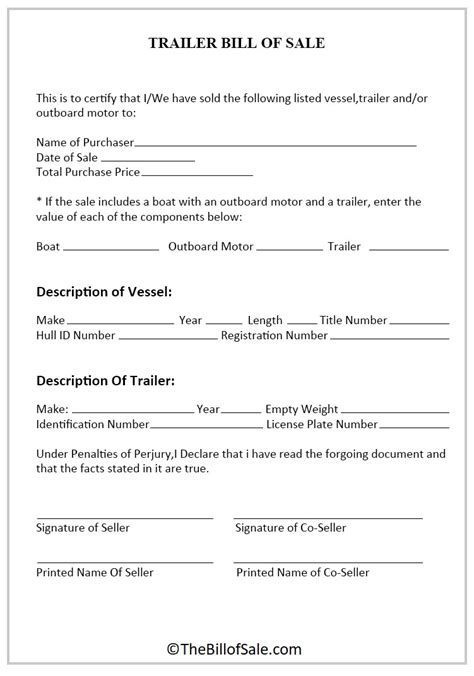 Bill Of Sale Guides By State Nbkomputer