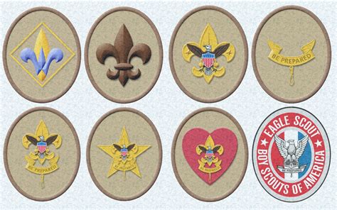 Boy Scout Ranks Etsy