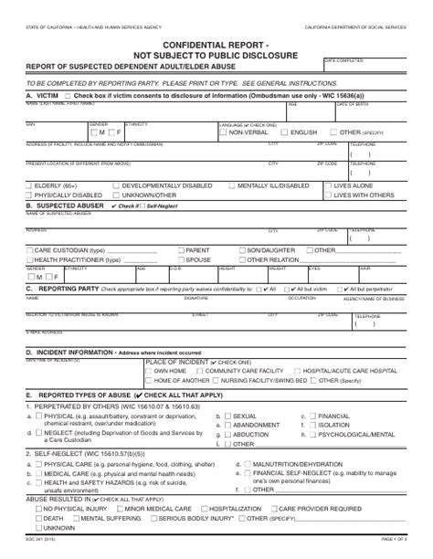 Briggs Healthcare Soc Roc Fillable Form Printable Forms Free Online