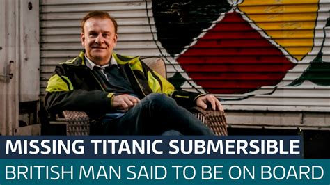 British Billionaire Hamish Harding On Board Missing Titanic Submersible Itv News