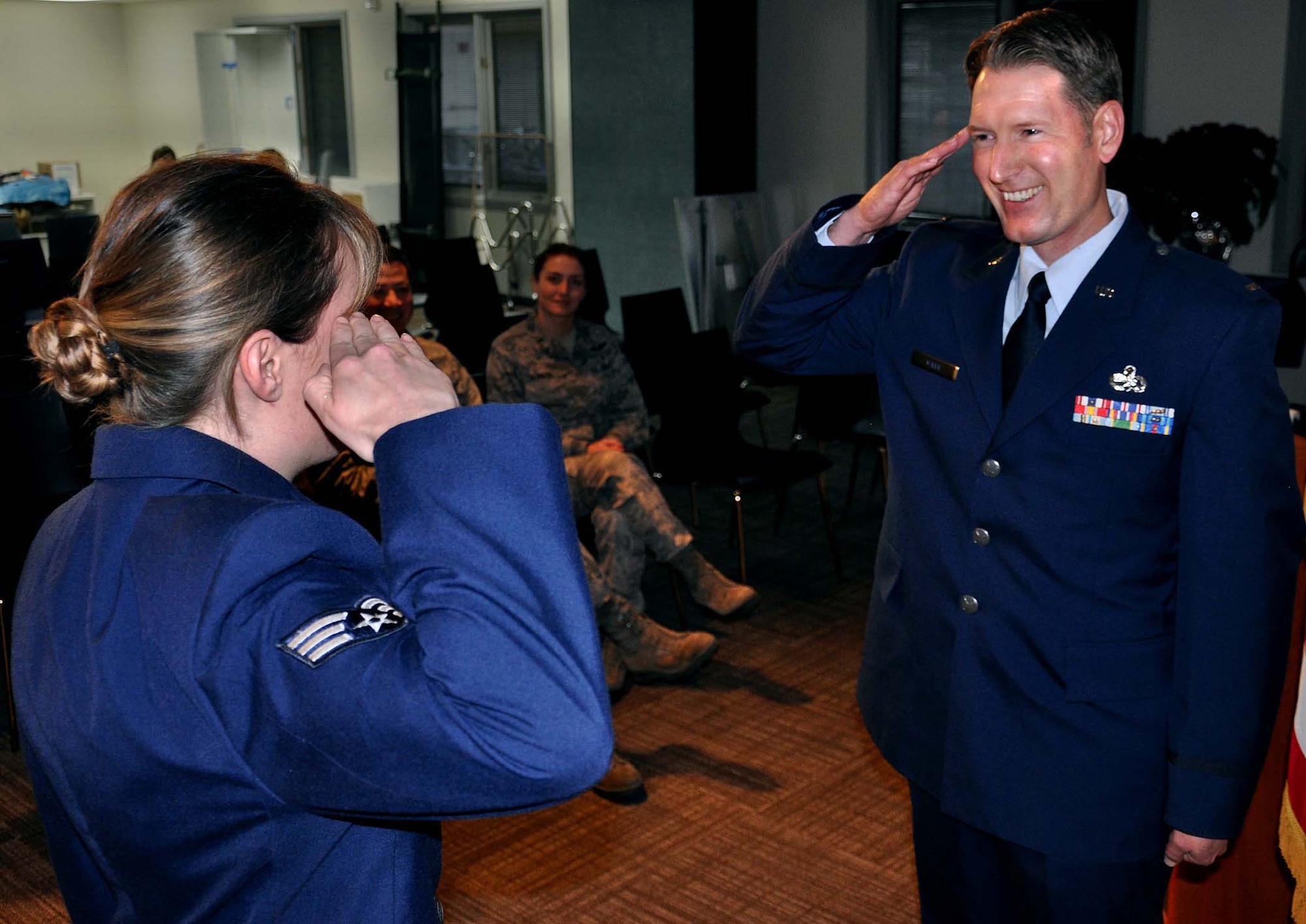 Brother Sister Share First Salute Air Force Reserve Command News