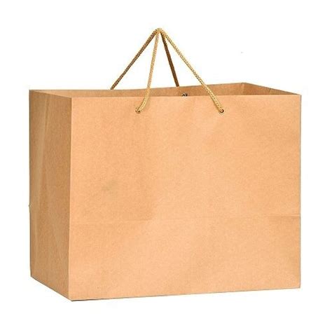 Brown 5 Kg Capacity Light Weight Paper Carry Bag At Best Price In Mira