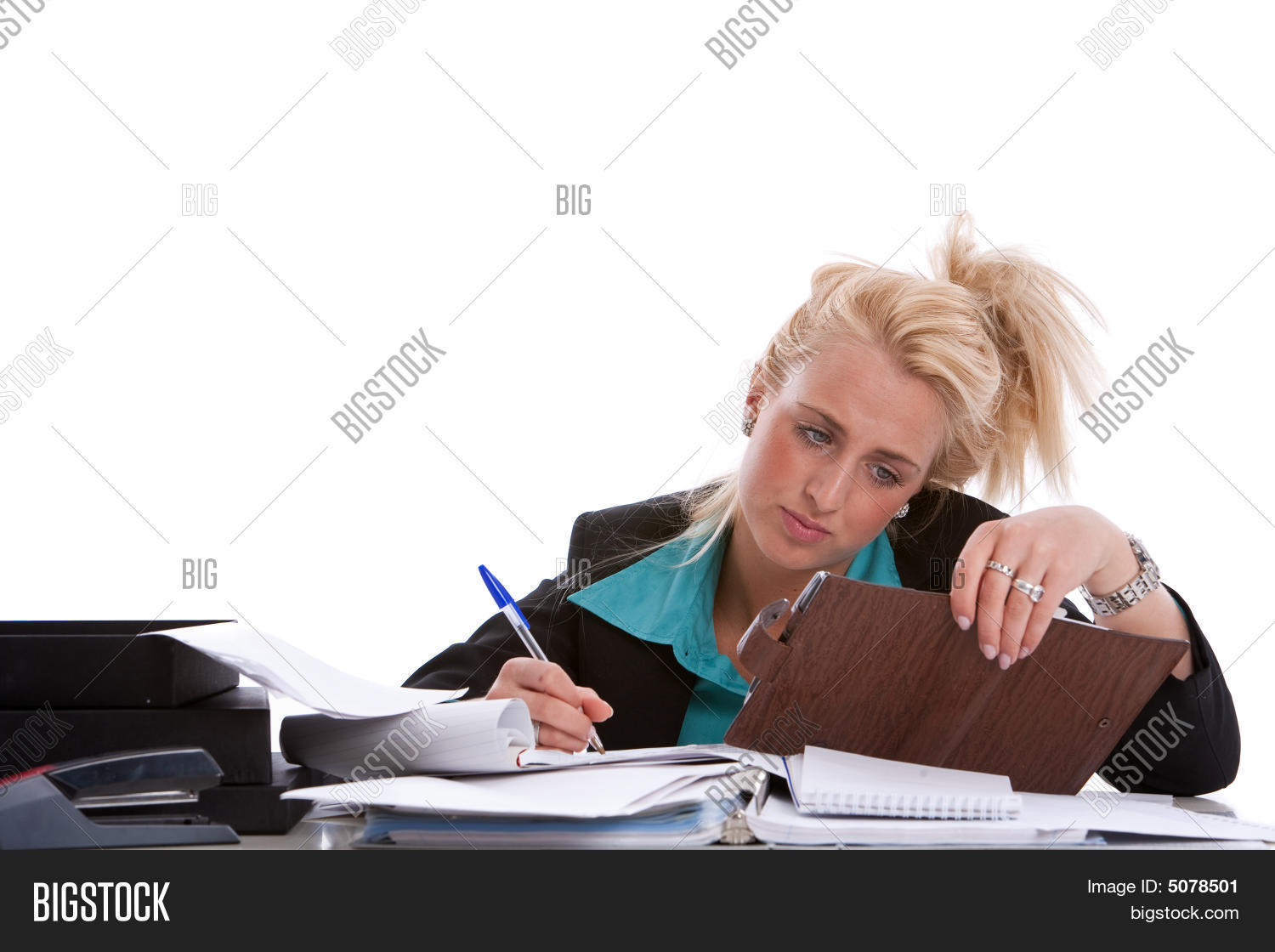 Buried In Paperwork Stock Photos Pictures Royalty Free Images Istock