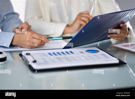 Business Chart Paperwork Financial Document Stock Photo Alamy