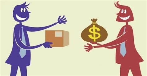 Business Making Money By Exchanging Goods And Services