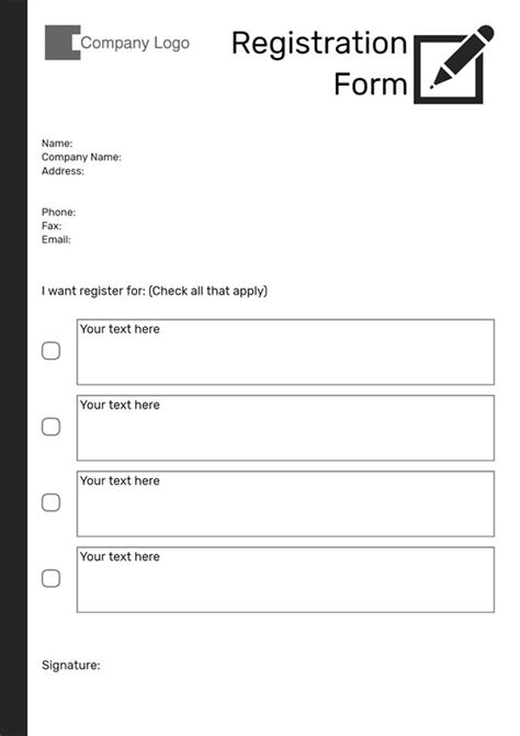 Business Registration Form Template Formplus