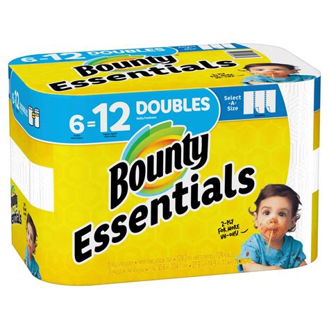 Buy Bounty Essentials Paper Towels White Regular Roll At Well Ca Free