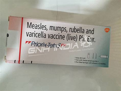 Buy Measles Mumps Rubella And Varicella Vaccine Live Ph Eur