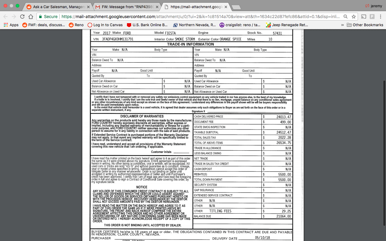 Buying A Car Looking For Another Set Of Eyes On The Paperwork Askcarsales