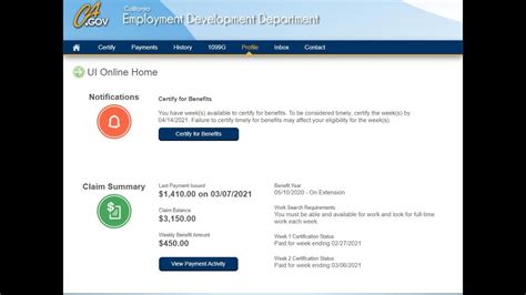 Ca Edd Pending Filing New Claim Help Request States Ending Federal