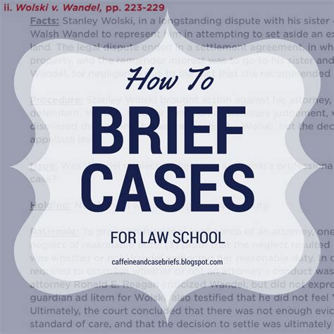 Caffeine And Case Briefs Receiving Final Grades In Law School