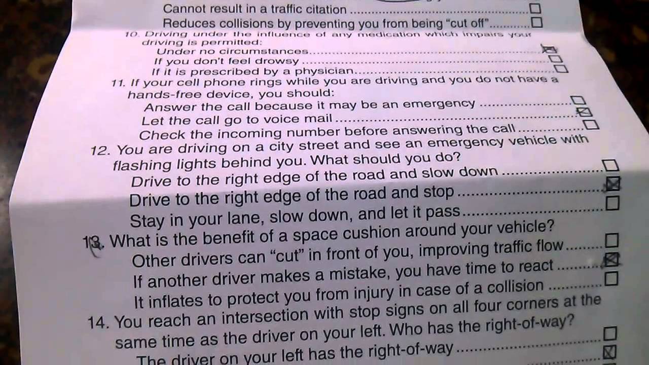 California Driving Knowledge Test Pasegrow