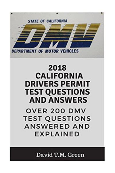 California Permit Test Answers Scpase