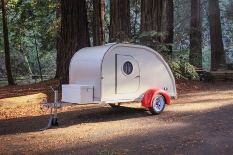 Camp Weathered Lets You Rent A Vintage Teardrop Camper For A Weekend In The Woods