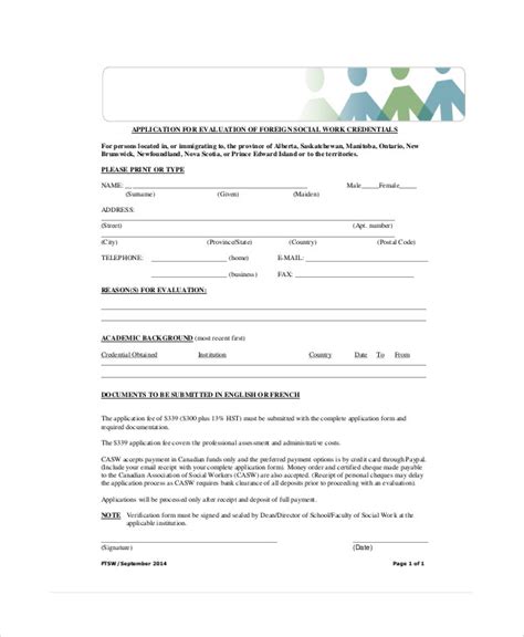 Social Worker Client Paperwork Signage