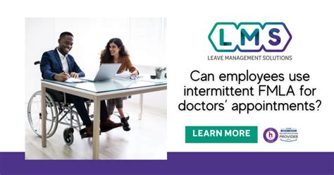 Can Employees Use Intermittent Fmla For Doctors Appointments Leave