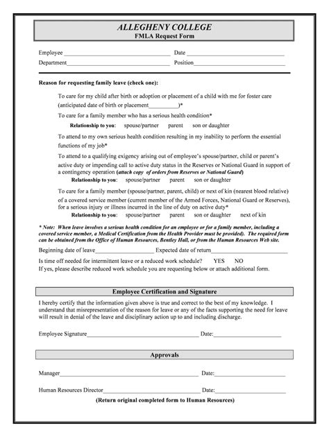 Backdating FMLA Paperwork