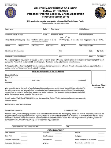 Can I Apply For A Gun License Online In California Fill Out Sign