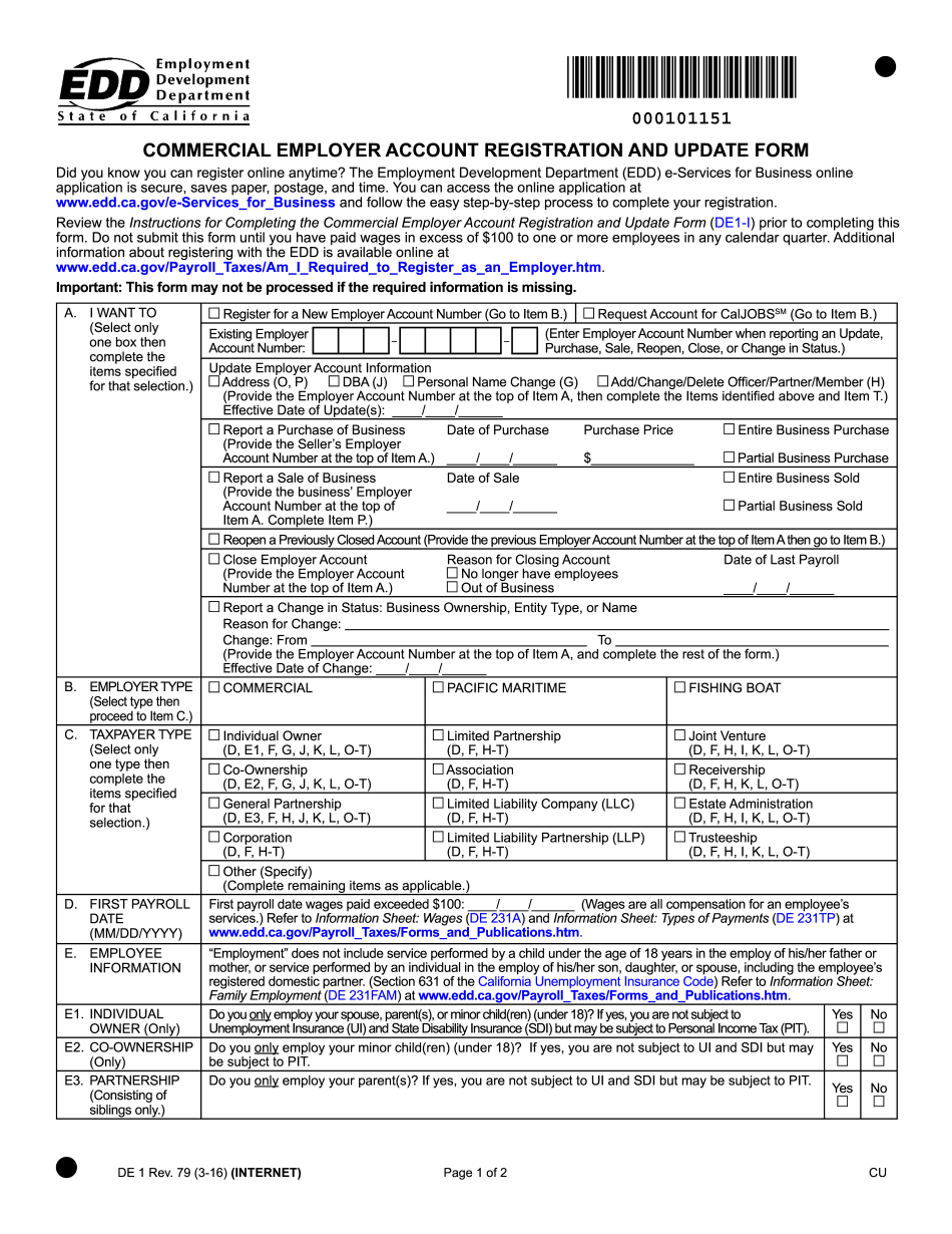 5 EDD Filing Tips