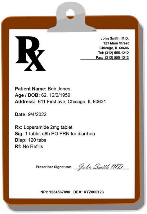 Get Prescription Paperwork