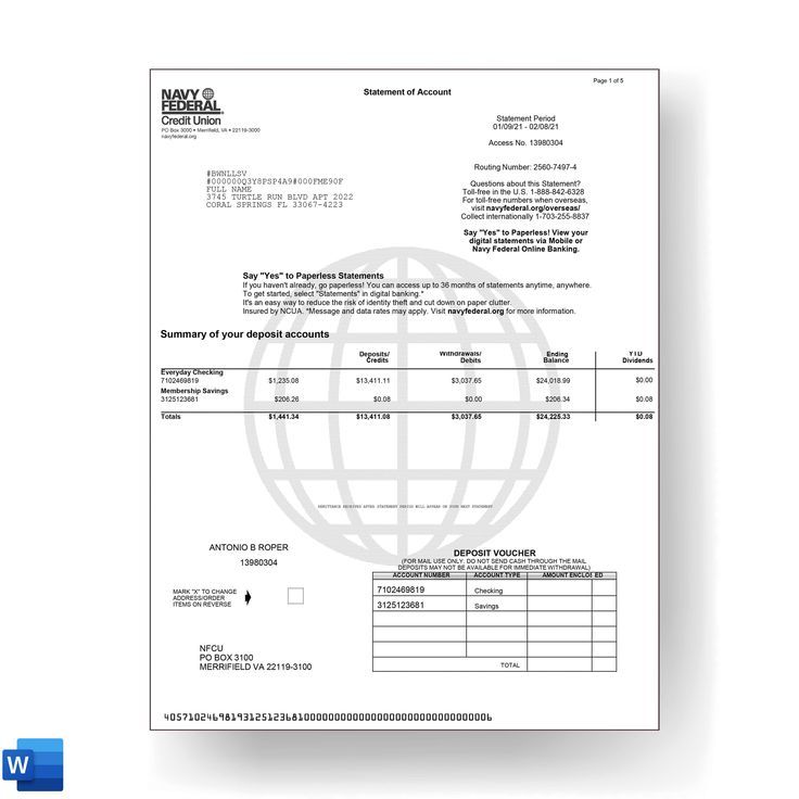 Navy Federal Mortgage Paperwork Signing