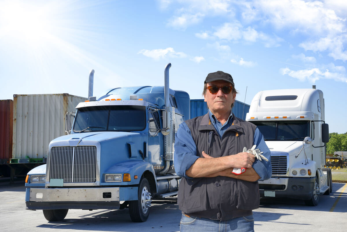 Truck Driver Sign Paperwork For Owner Operator