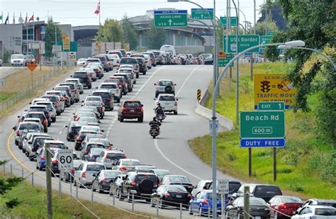 Canada Border Crossing Wait Times Efficient Trucking