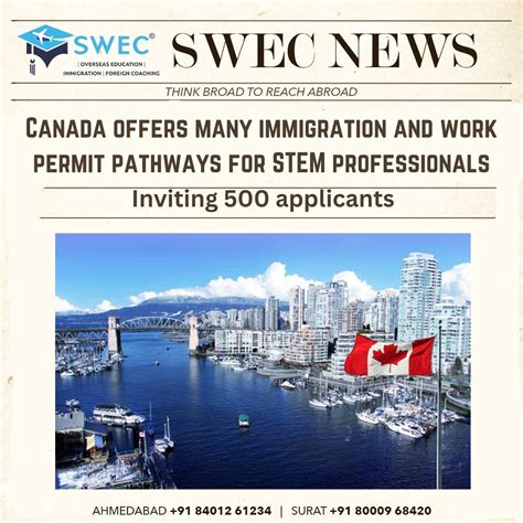 Canada Offers Many Immigration And Work Permit Pathways For Stem Professionals Cic News