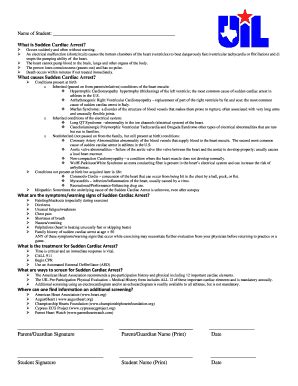 Cardiac Arrest Forms Fill And Sign Printable Template Online